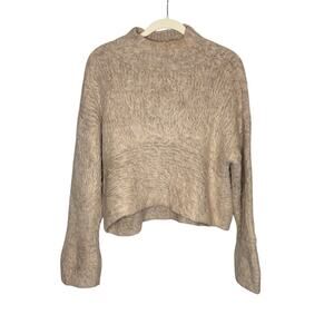 ESCVDO Boxy Alpaca Wool Sweater